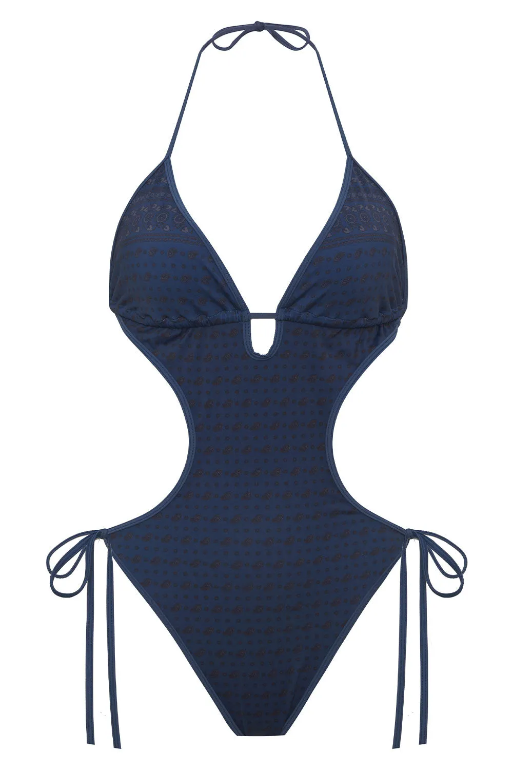 Adriana Monokini One Piece Swimsuit - Indigo Dusk