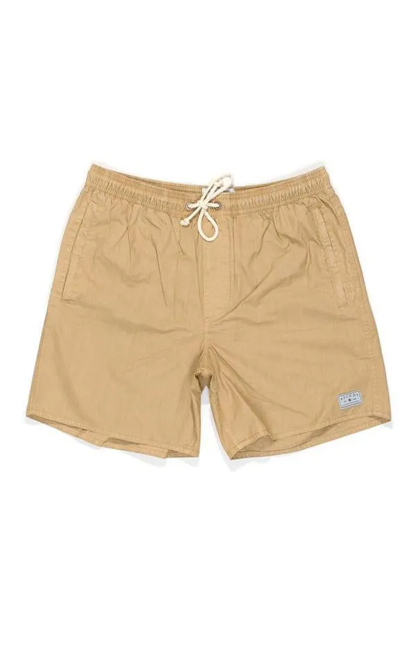 Afends Mens Baywatch - Elastic Waist Boardshort