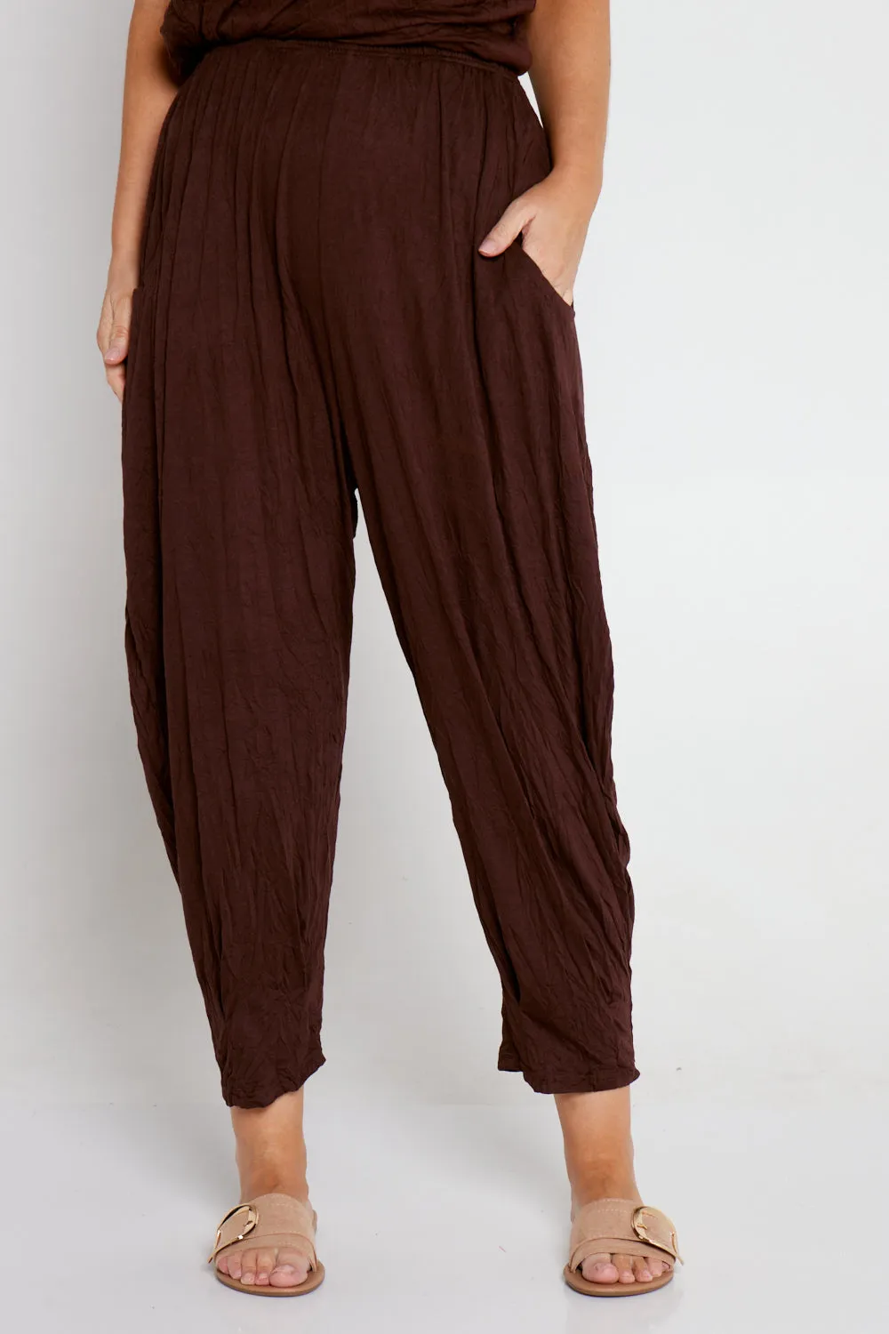 Alisha Pants - Chocolate