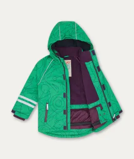 Blizzard Ski Jacket - Green Constellations