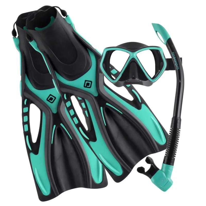 Ceduna Mask, Snorkel & Fin Set