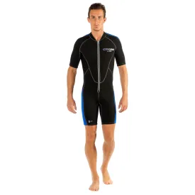 Cressi 2mm Mens Lido Short Front Zip Wetsuit