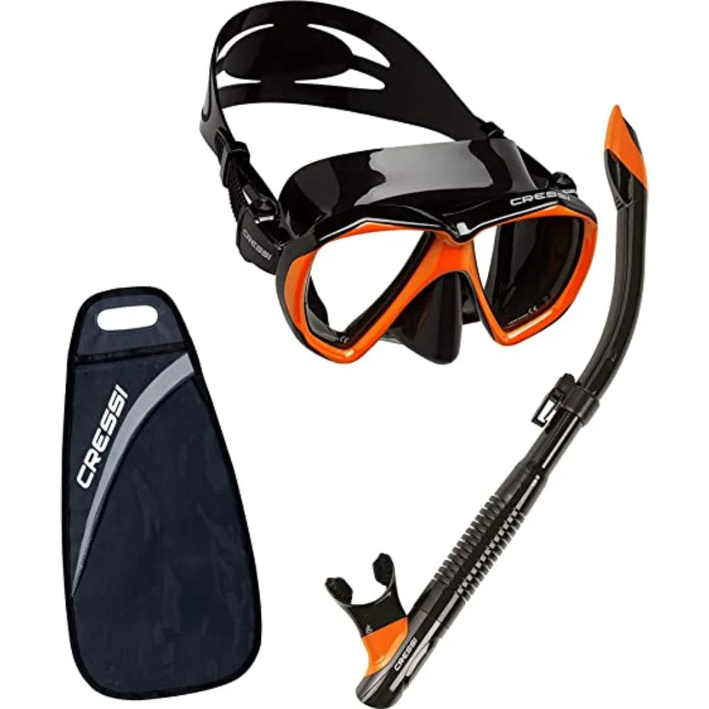 Cressi Ranger Dive Mask & Tao Snorkel Set