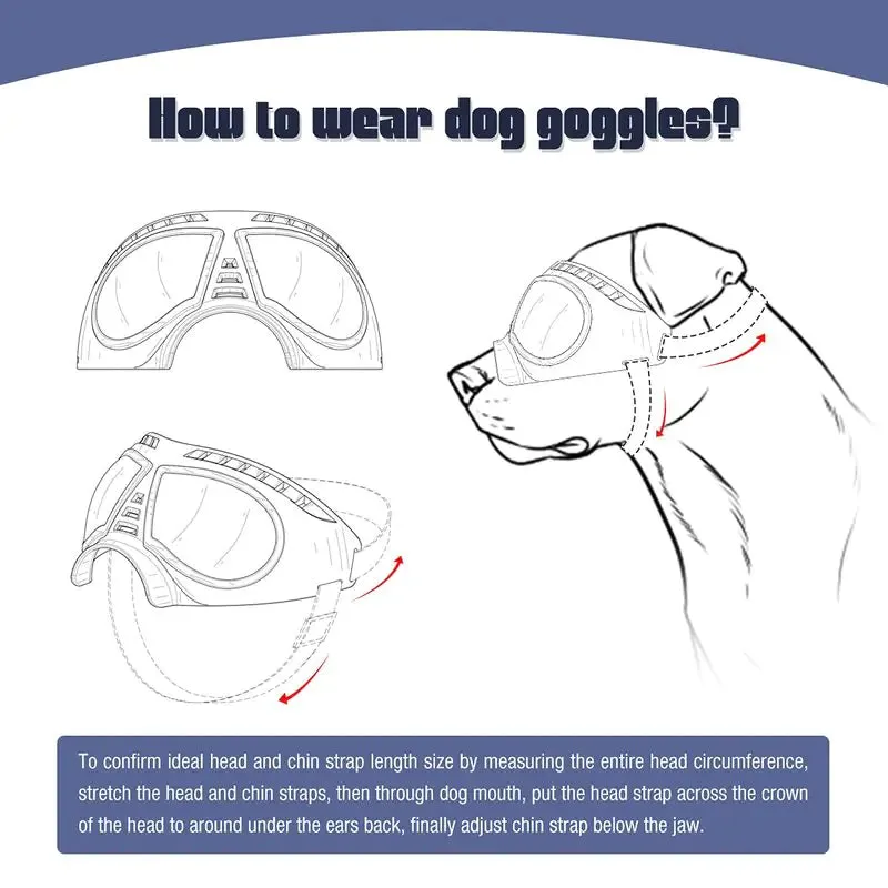 Dog Sunglass Goggles Protection