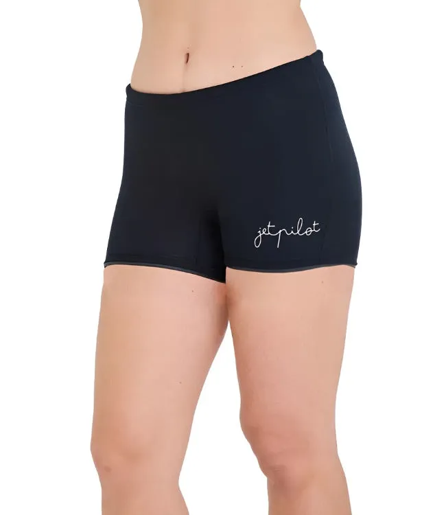 Jetpilot Pacer Ladies Neo Shorts 2.5" (2025) - Black