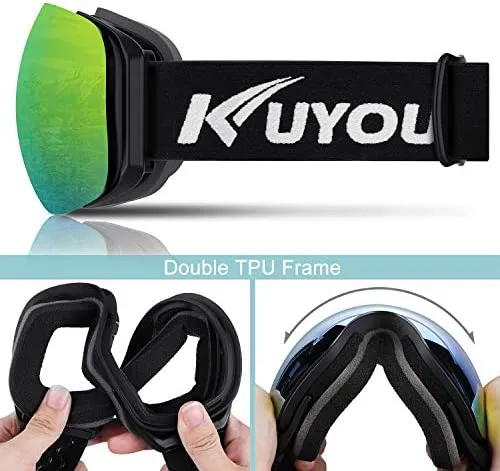 KUYOU Ski Goggles