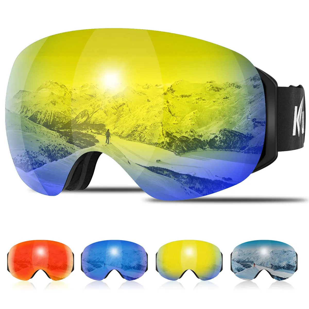 KUYOU Ski Goggles