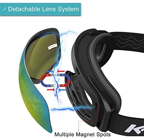 KUYOU Ski Goggles