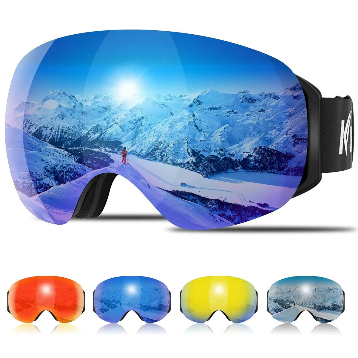 KUYOU Ski Goggles