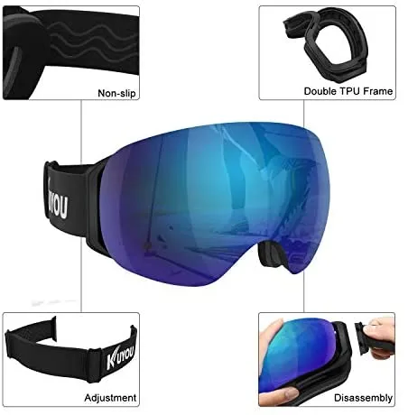 KUYOU Ski Goggles