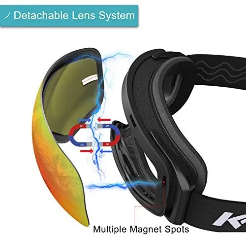 KUYOU Ski Goggles