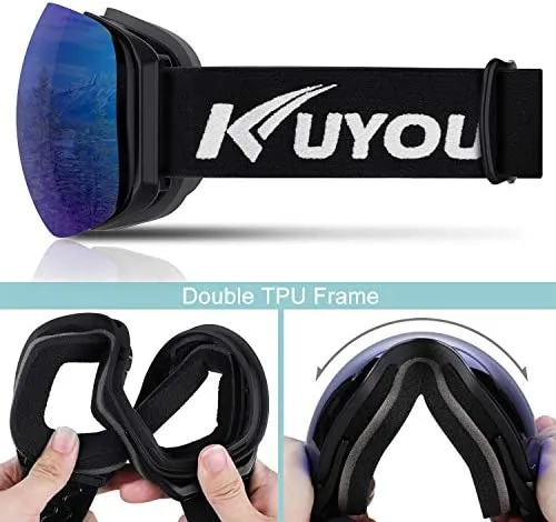 KUYOU Ski Goggles