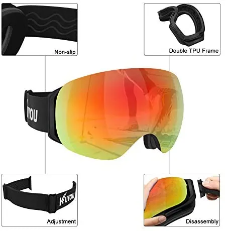 KUYOU Ski Goggles