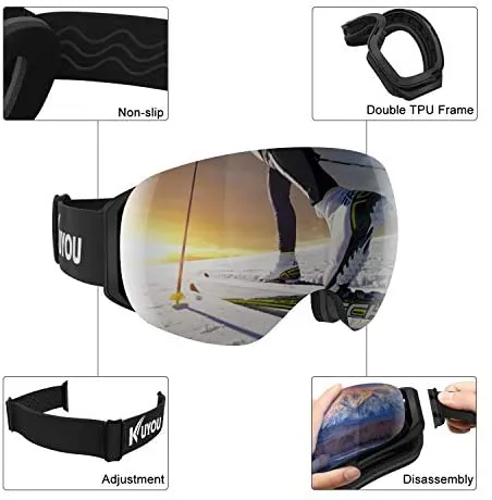 KUYOU Ski Goggles