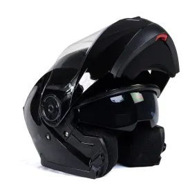 Milwaukee Helmets MPH9815DOT 'Breeze' Gloss Black Advanced Motorcycle