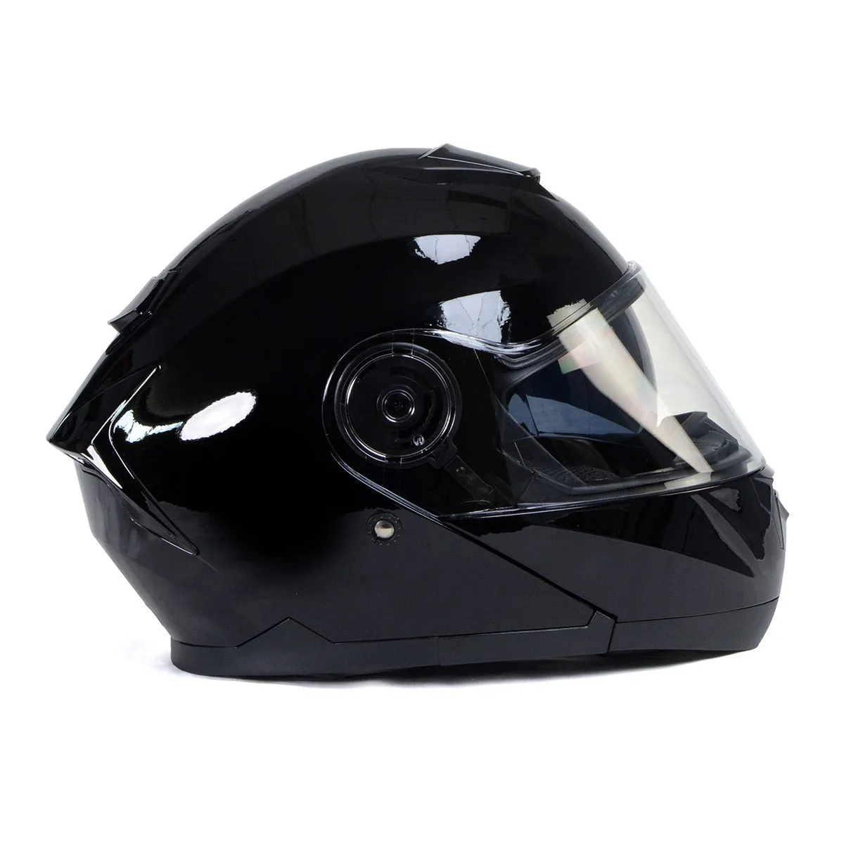 Milwaukee Helmets MPH9815DOT 'Breeze' Gloss Black Advanced Motorcycle