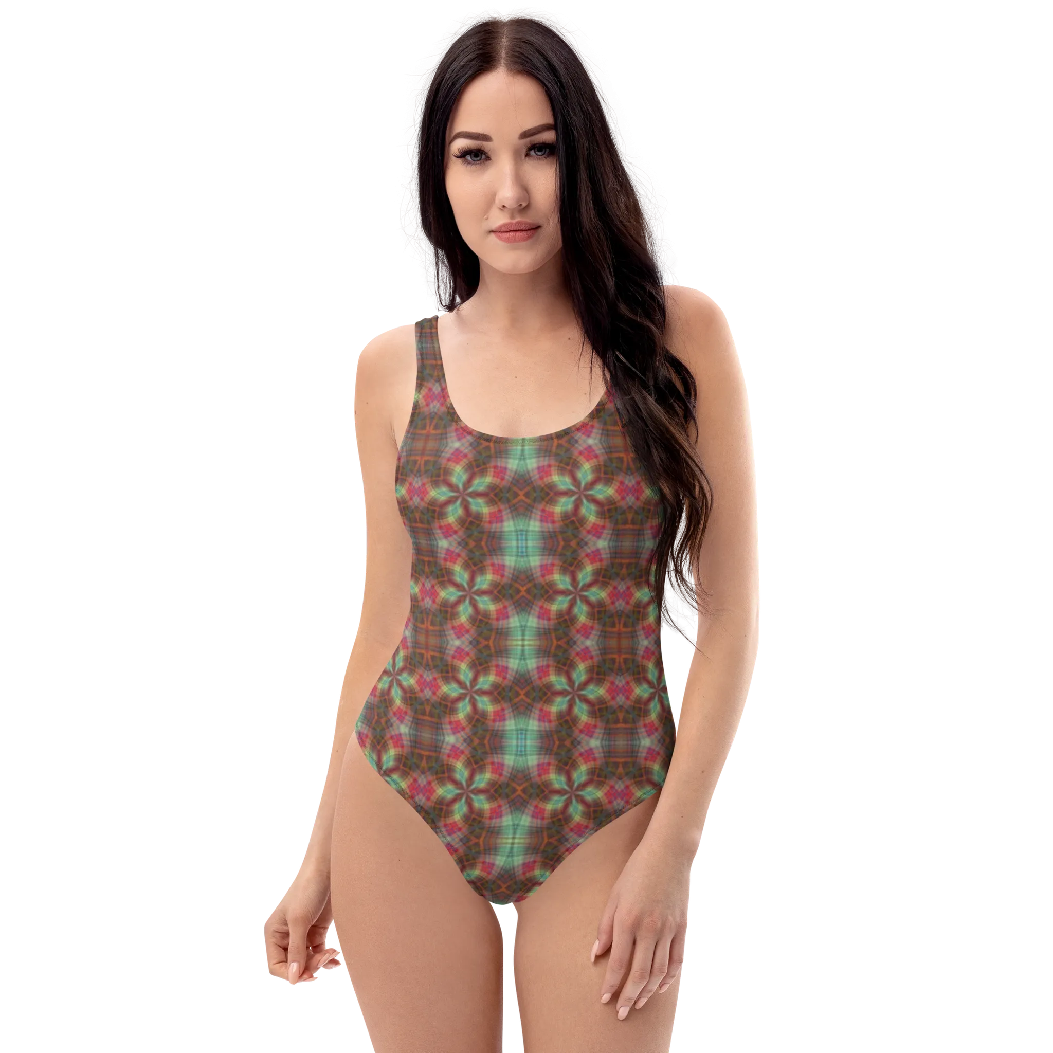 Recursia Argyle Rewired One Piece Swimsuit