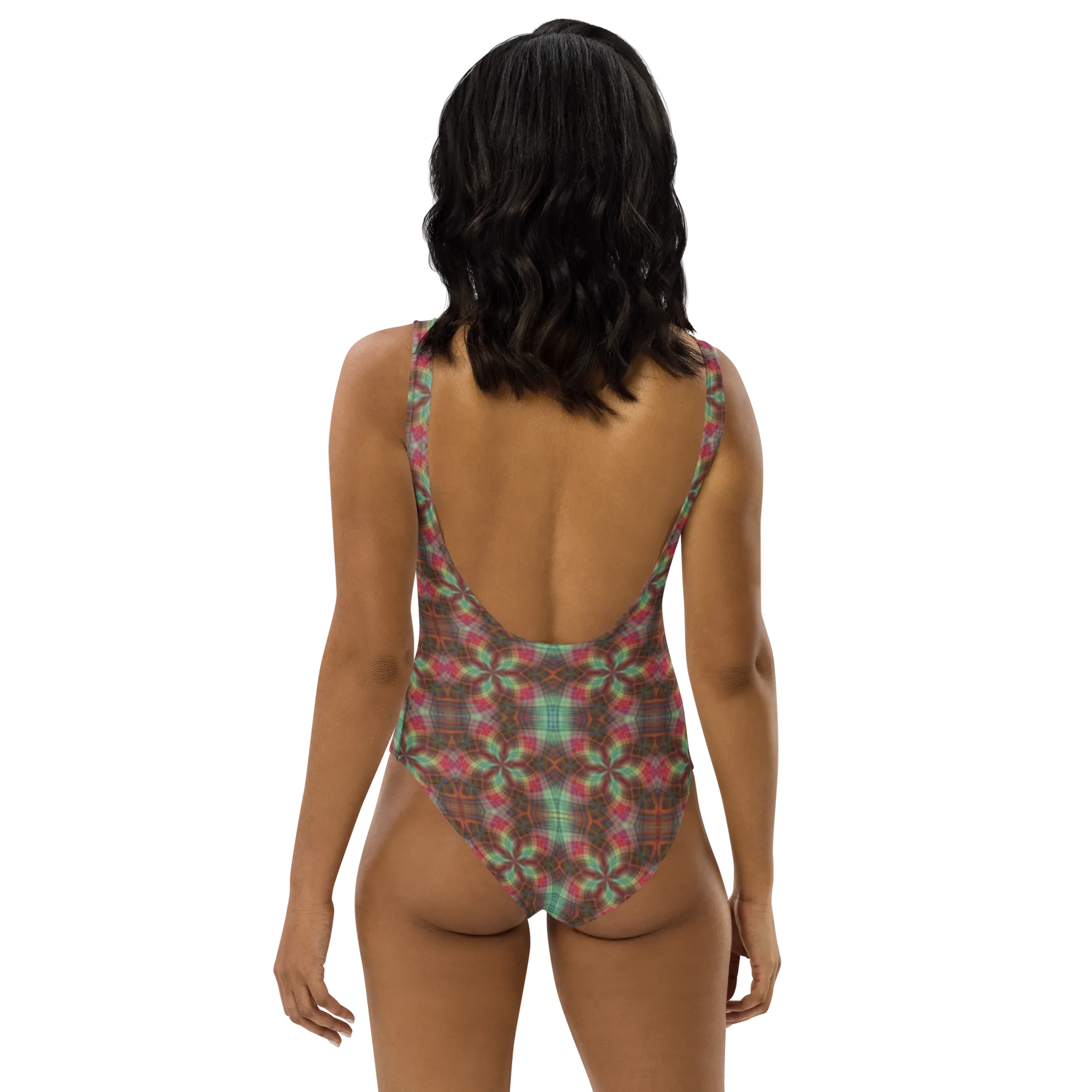 Recursia Argyle Rewired One Piece Swimsuit