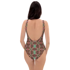 Recursia Argyle Rewired One Piece Swimsuit