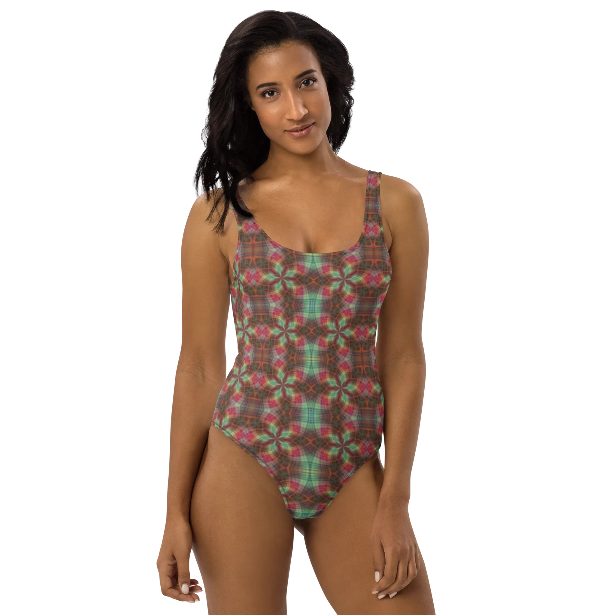 Recursia Argyle Rewired One Piece Swimsuit