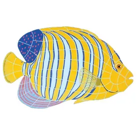 Regal Fish - Pool Mosaic