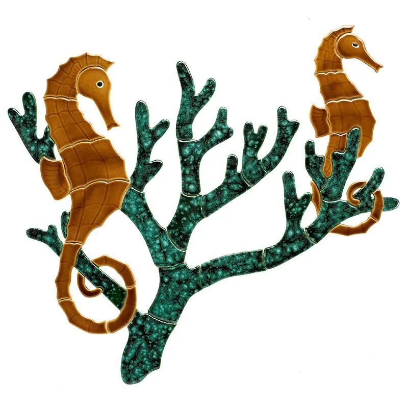 Seahorse Group - Pool Mosaic