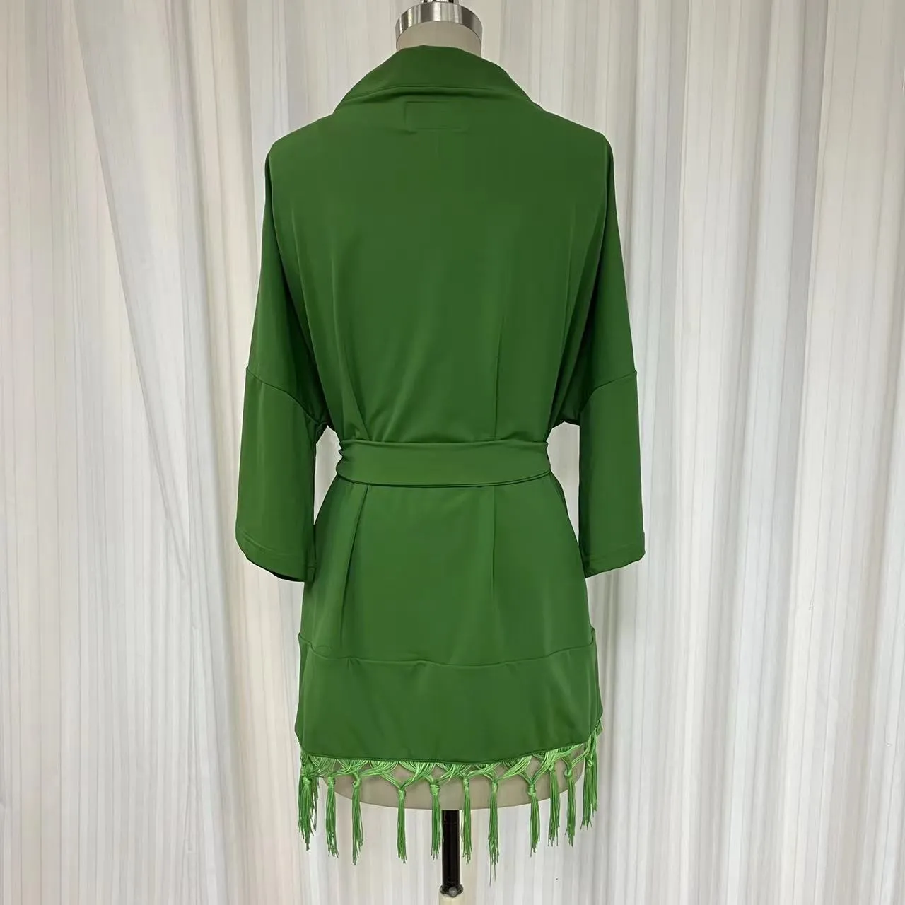 Swimsuit - Cardigan Kimono Car2203S - Grass green #72