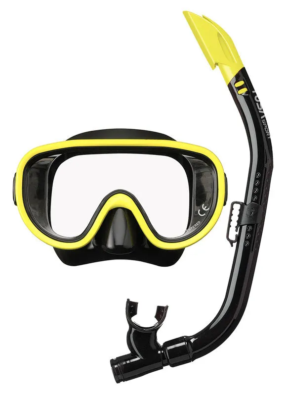 TUSA SPORT UC0110 Mask and Snorkel Set ADULT ELITE