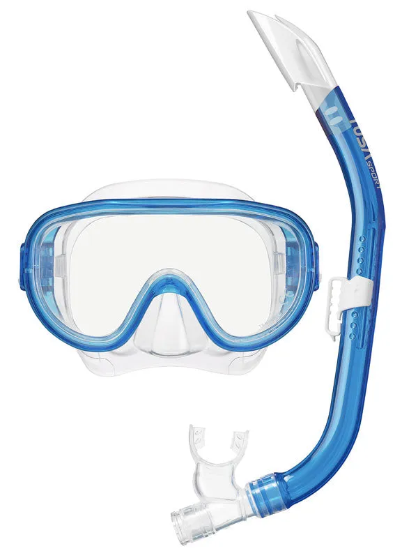 TUSA SPORT UC0110 Mask and Snorkel Set ADULT ELITE